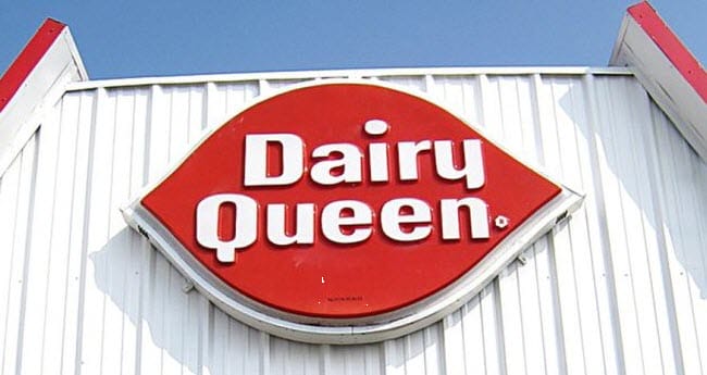 dairy queen sign