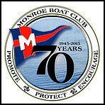Monroe Boat Club 70th Anniversary Logo