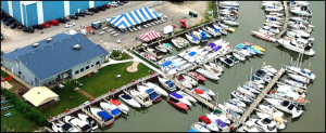 The Docks at the Monroe Boat Club