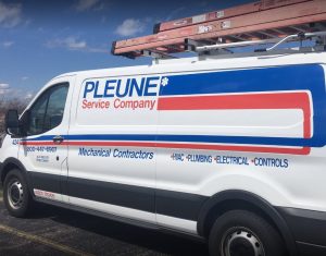 Pleune Service Company Work Van
